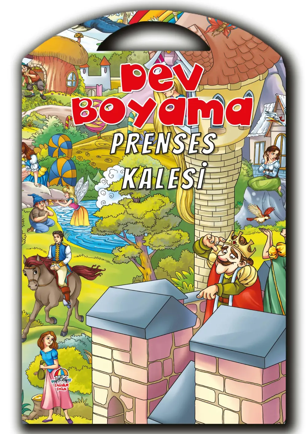Prenses Kalesi-Dev Boyama Posteri