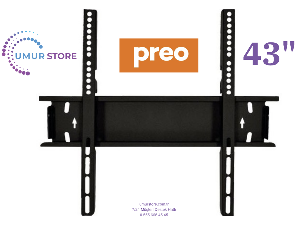 Preo Pr43dg27000 43'' 95 cm Ekran Uydu Alıcılı FHD 42”, 43”, 49”,