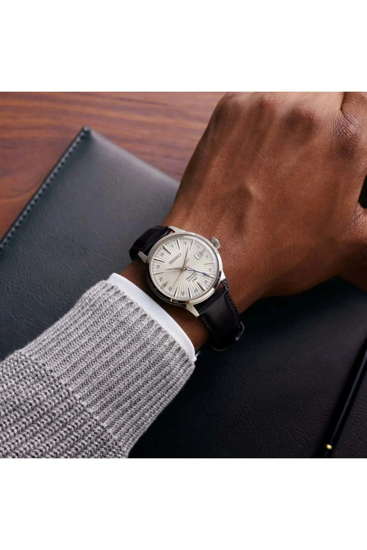 Presage GMT SSK049J1 Erkek Kol Saati Presage GMT SSK049J1 Erkek Kol Saati