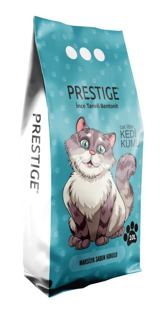 Prestige Toplaklanan Kedi Kumu Marsilya Sabunu Kokulu 10Lt