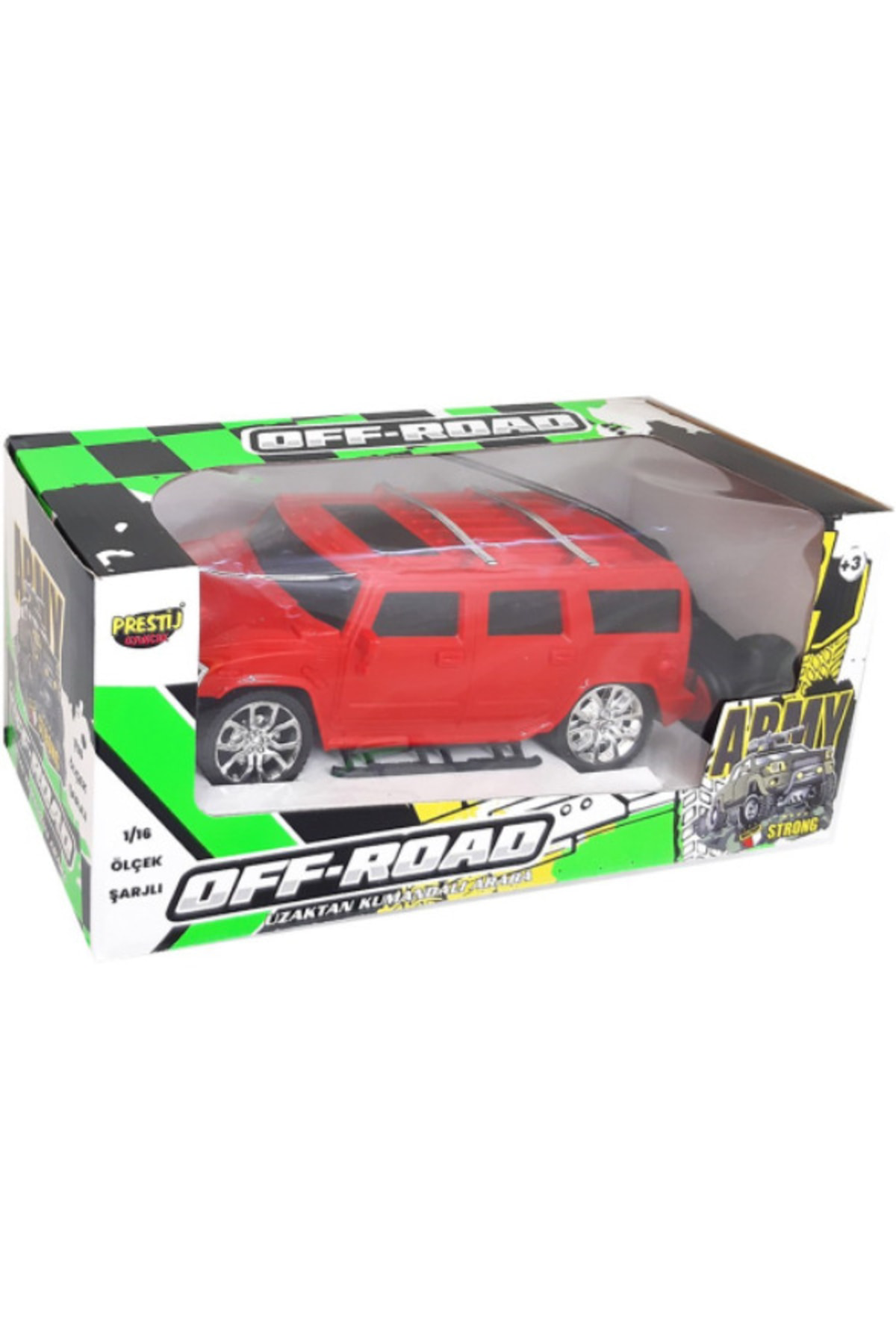 Prestij Oyuncak Prestij 2040 Uzaktan Kum F-F Şarjli Hammer Jeep