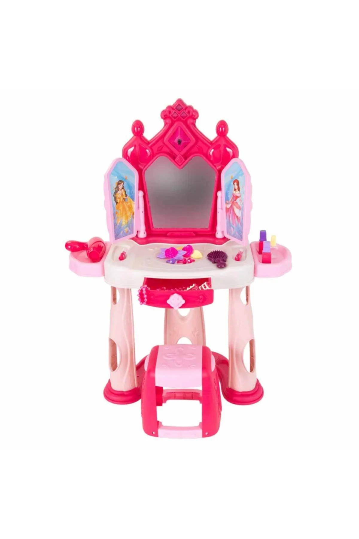 Pretty Pinky Işıklı ve Sesli Makyaj Masası Oyun Seti