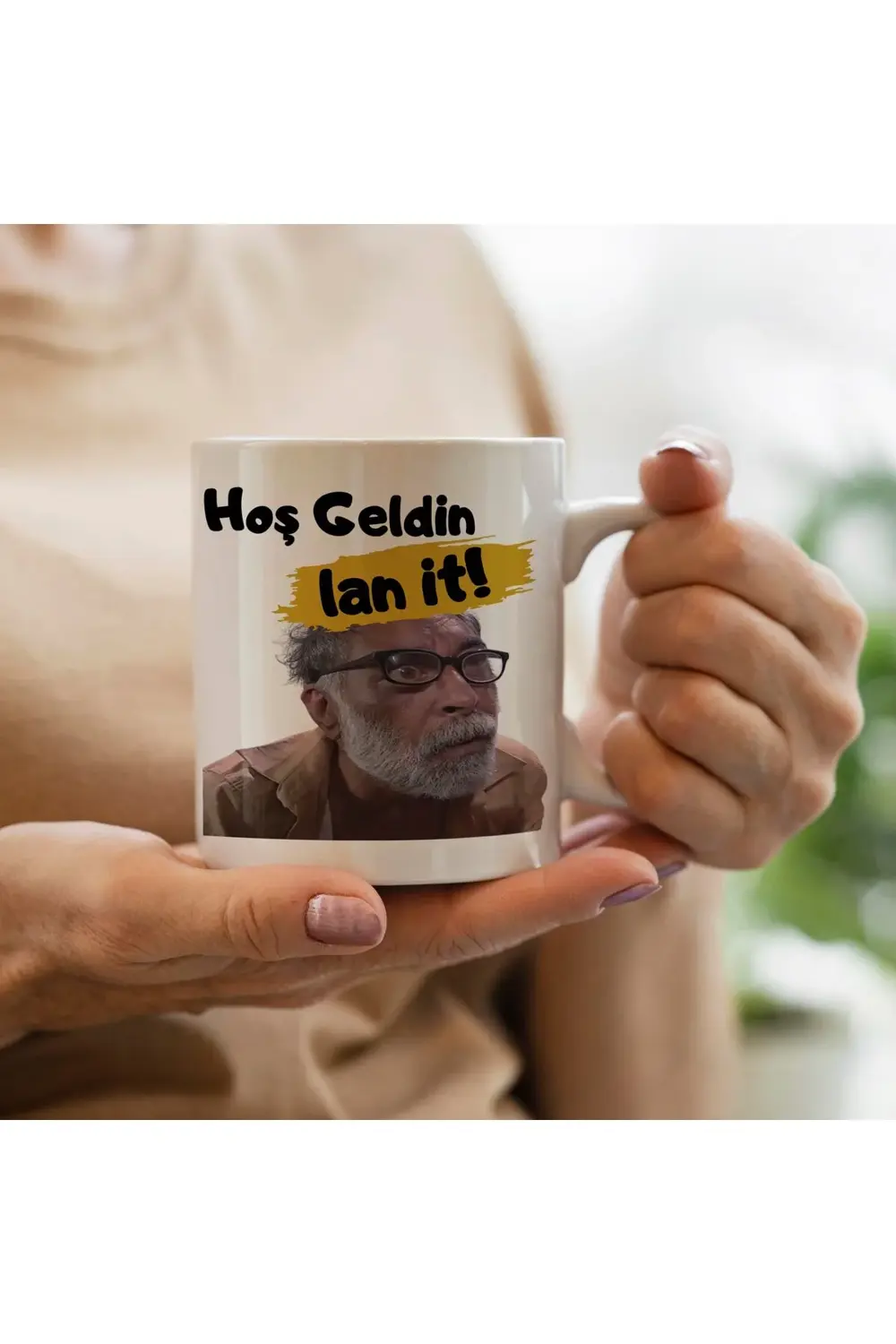 Prf. Abuzer Kömürcü Çay Koylan it Kupa Bardak