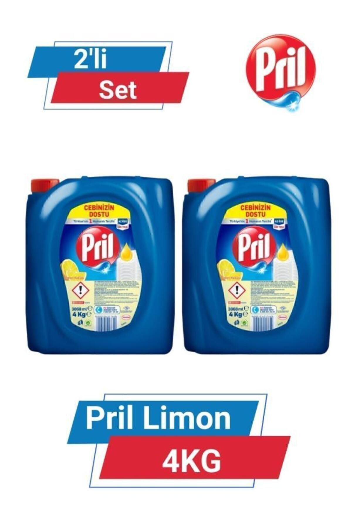 Pril Pril Limon 4Kg 2'Li Set