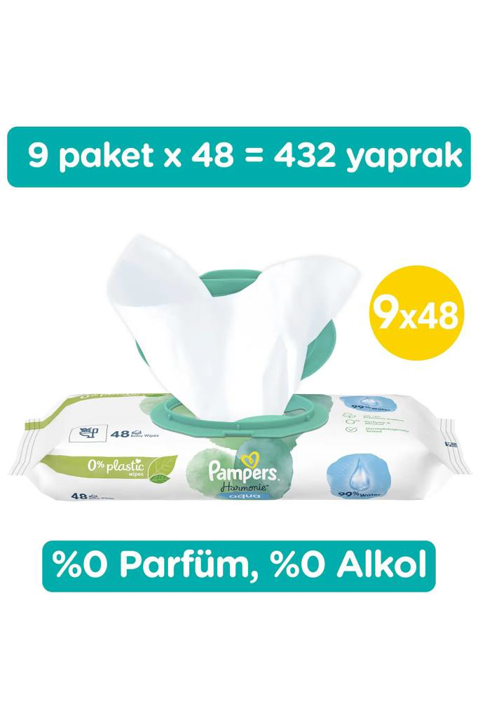 Prima Aqua Pure Islak Havlu Mendil 9lu 432 Yaprak Prima Aqua Pure Islak Havlu Mendil 9lu 432 Yaprak