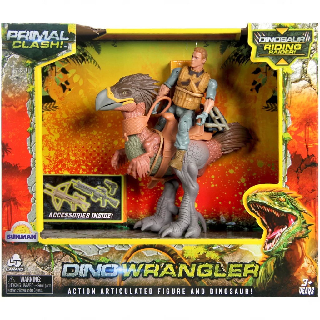 Primal Clash Dino Wrangler Dinozor Binici Macera Seti Primal Clash Dino Wrangler Dinozor Binici Macera Seti