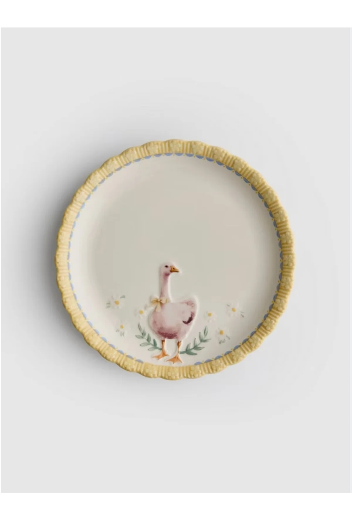 Primark Home Kaz Desenli Easter Tatlı Tabağı