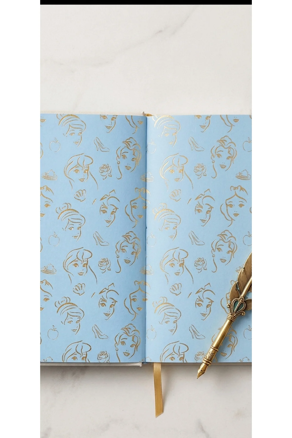 Primark Princess Çizgili Defter