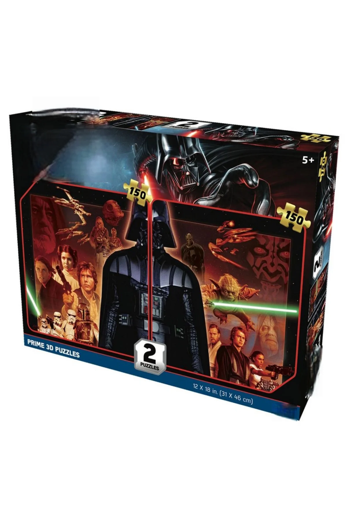 Prime 3D Classic İkili Puzzle 150 Parça