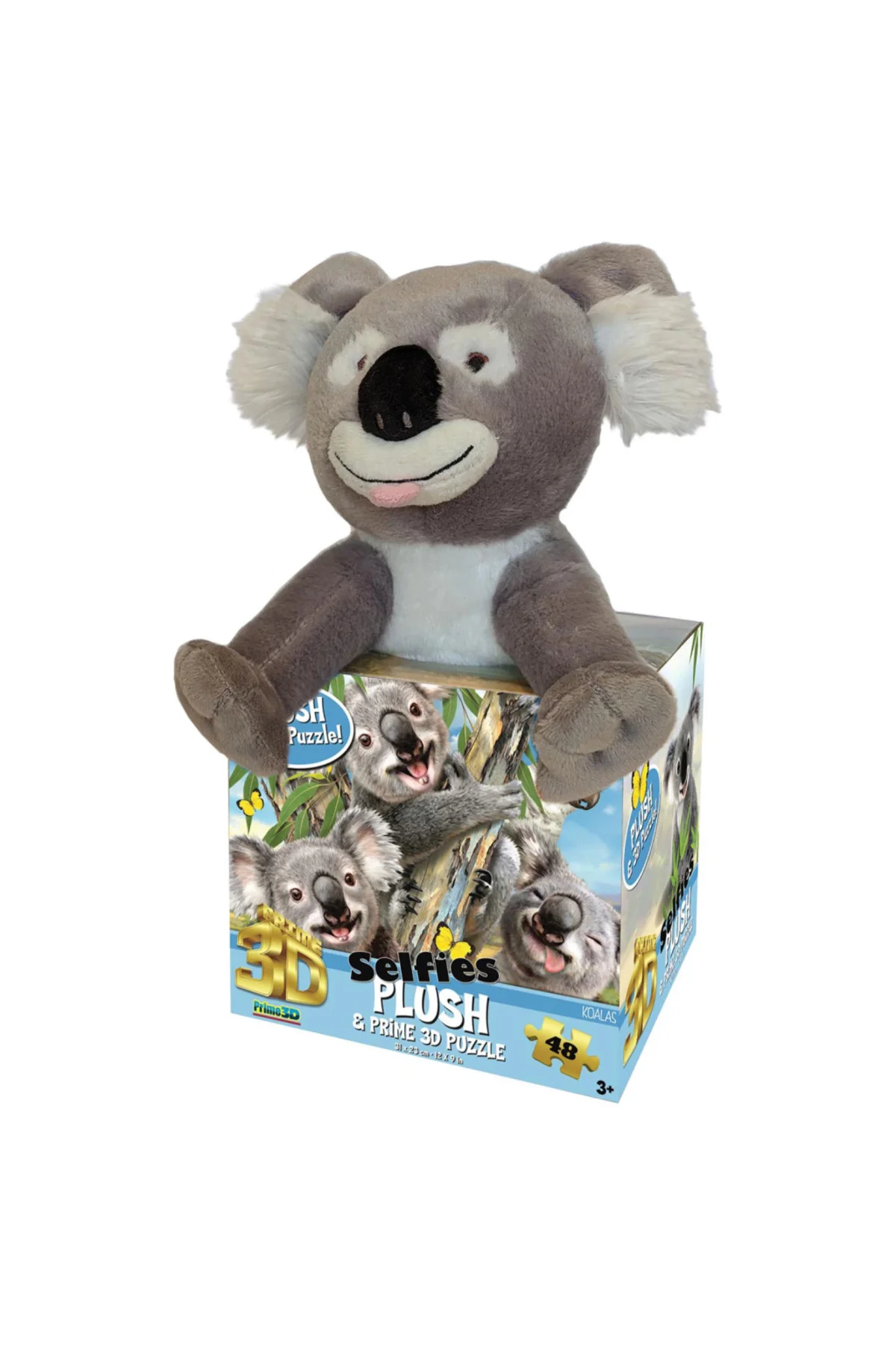 Prime 3D - Koala Pelüş ve Selfie 48 Parça Puzzle 15805