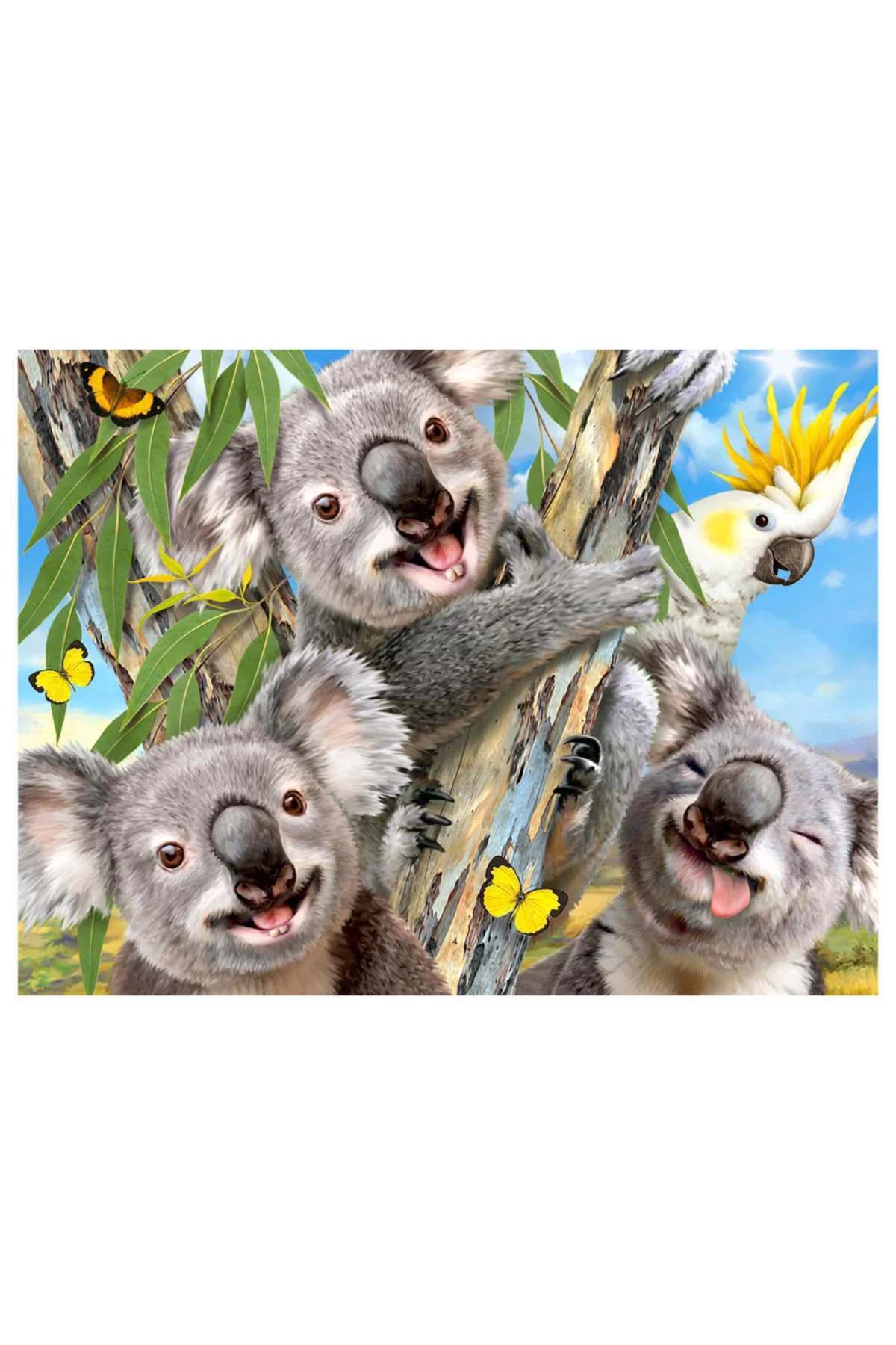 Prime 3D - Koala Pelüş ve Selfie 48 Parça Puzzle 15805