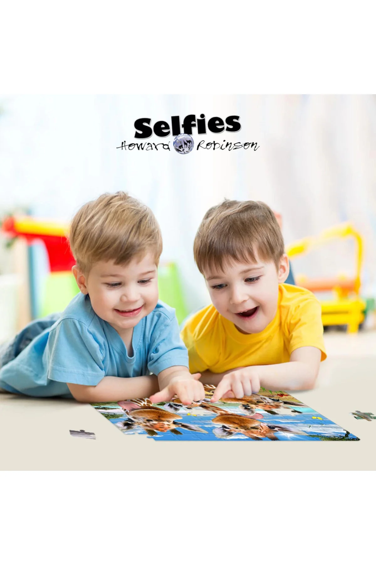 Prime 3D - Zürafa Pelüş ve Selfie 48 Parça Puzzle 15802