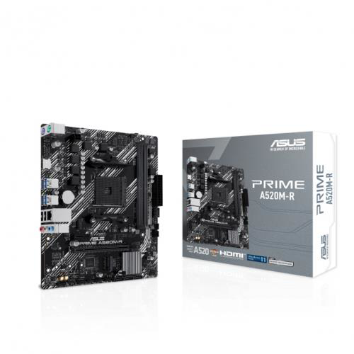 Asus Prime A520m-R, 2Xddr4, 1X M.2, Hdmi, Am4 Soket Anakart
