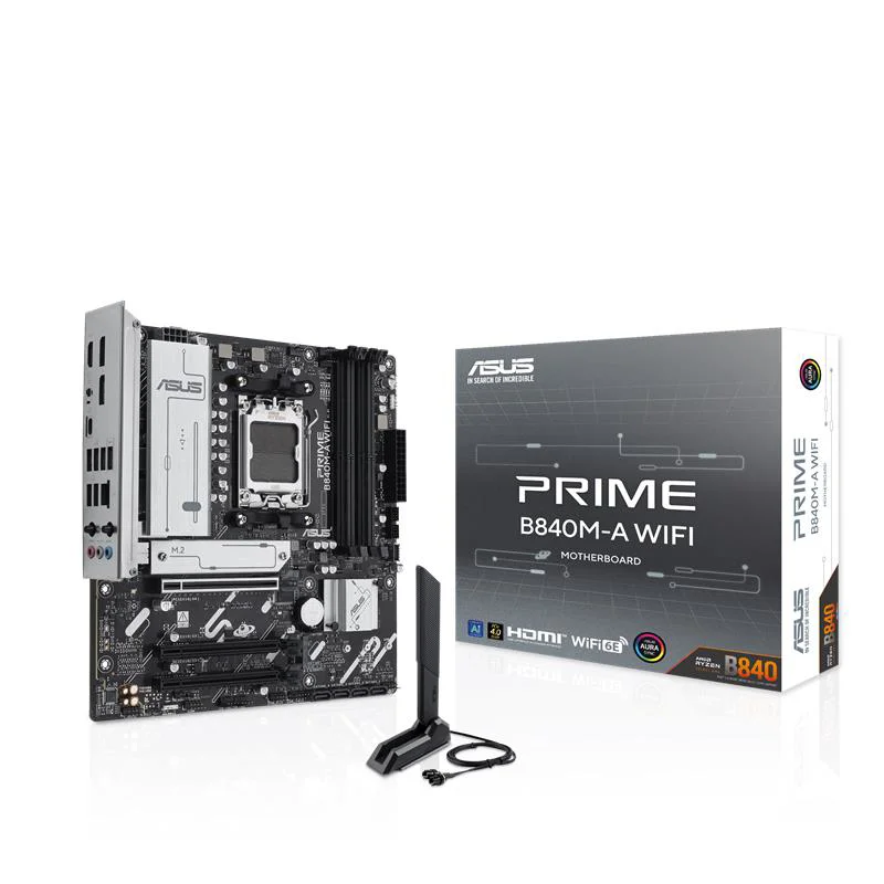 PRIME B840M-A WIFI Anakart | DDR5 7600MT/S, AM5, 3xM.2, WiFi & BT5.2 Destekli Fiyatı, Yorumları ve Özellikleri