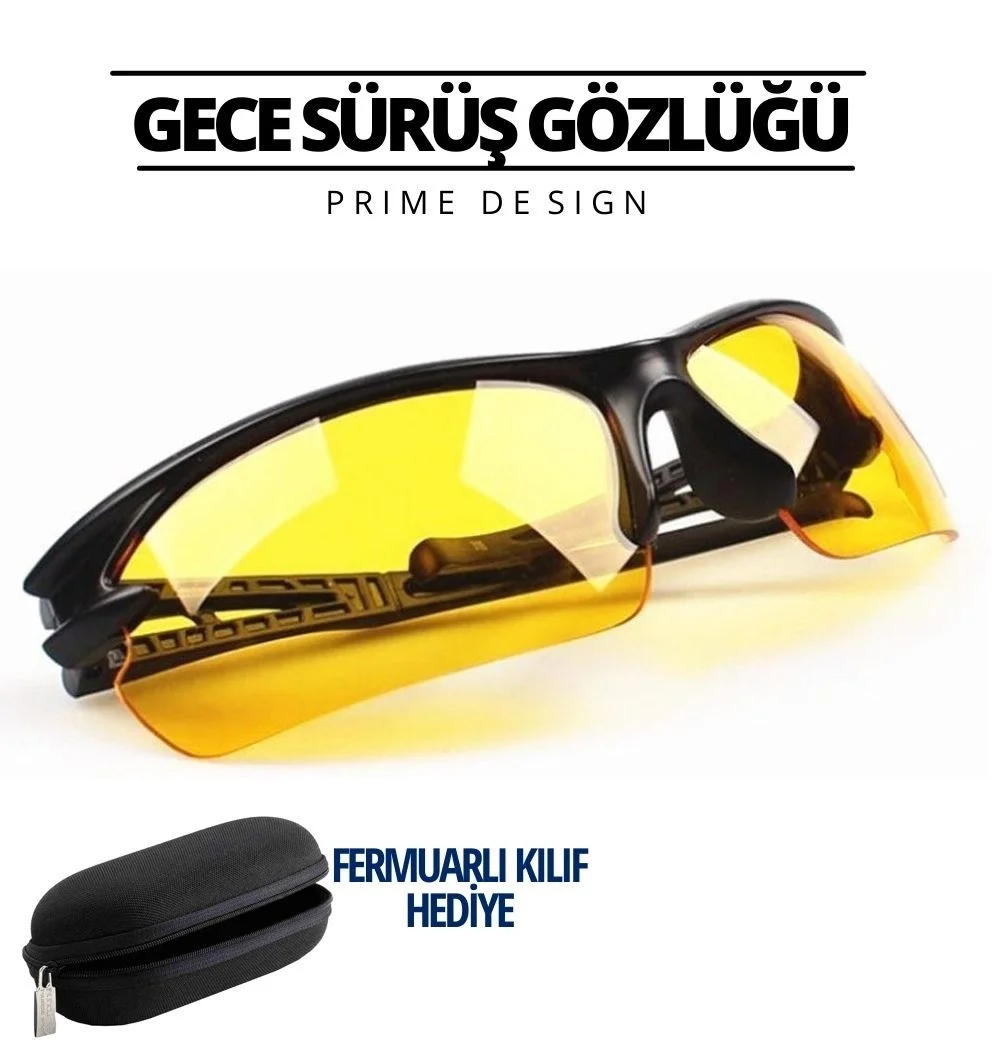 Prime Gece Sürüş Ve Sis Gözlüğü Özel Kutulu Prime Gece Sürüş Ve Sis Gözlüğü Özel Kutulu