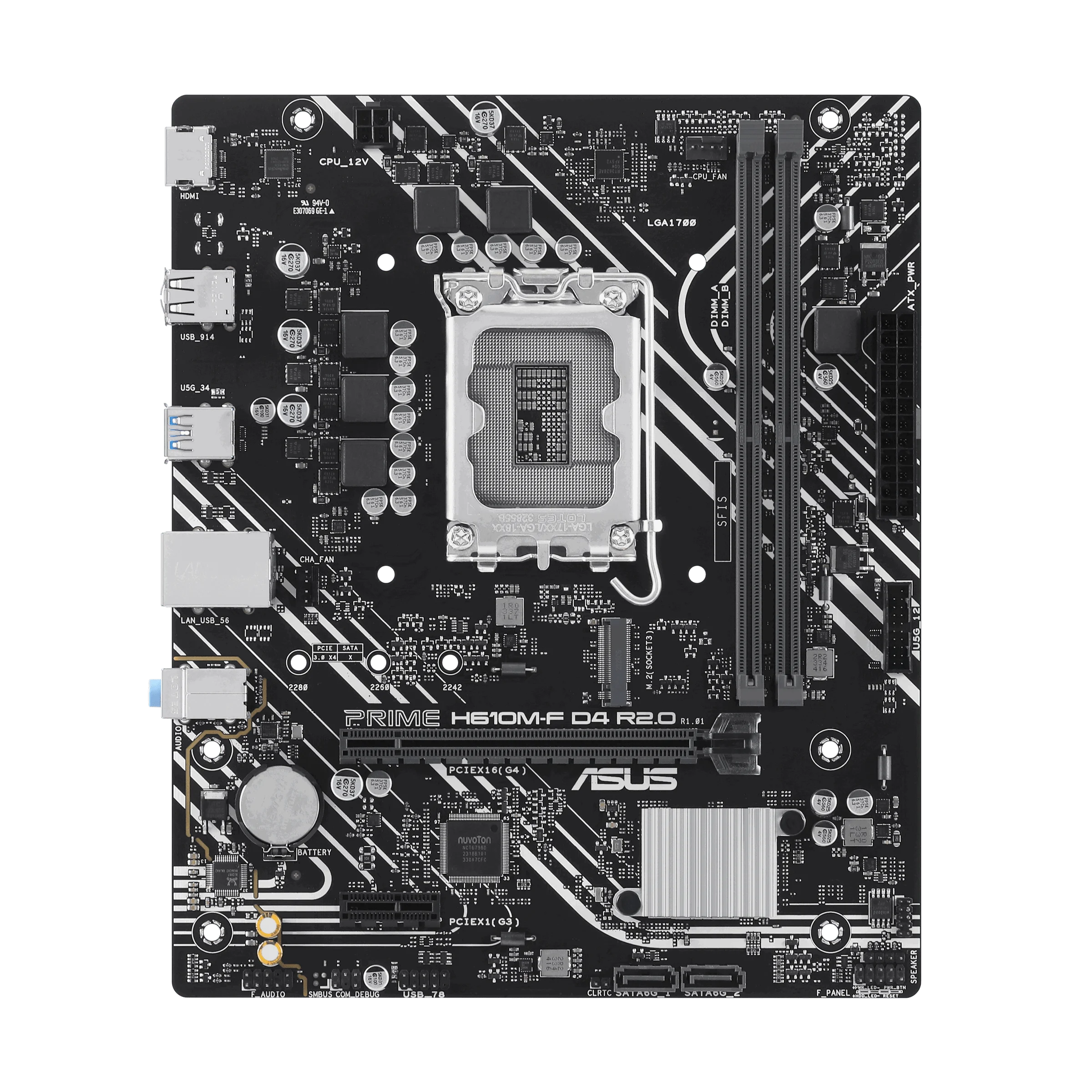 PRIME H610M-F D4 R2.0 INTEL Fiyatı, Yorumları ve Özellikleri
