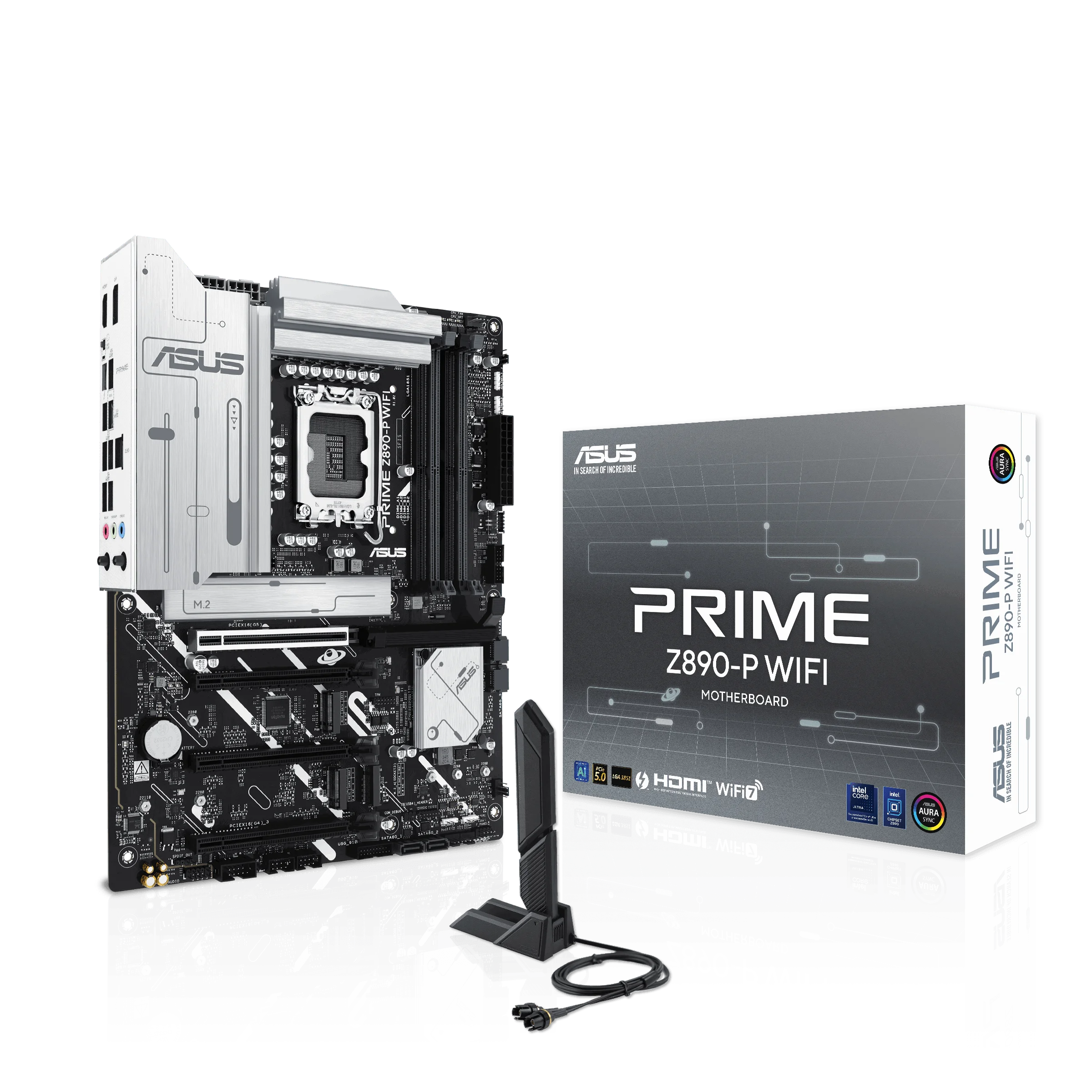 PRIME Z890-P WIFI DDR5 8666MT/S 1XHDMI 1XDP 1XUSB TYPE-C 4XM.2 ATX 1851P (INTEL ULTRA PROCESSORS SERIES 2)