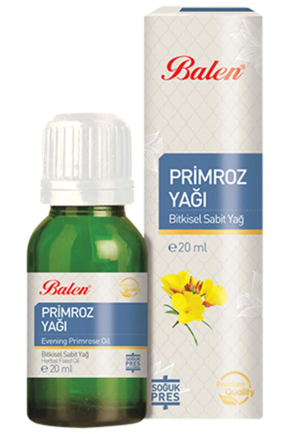 Primroz Yağı 20 ml Soğuk Pres