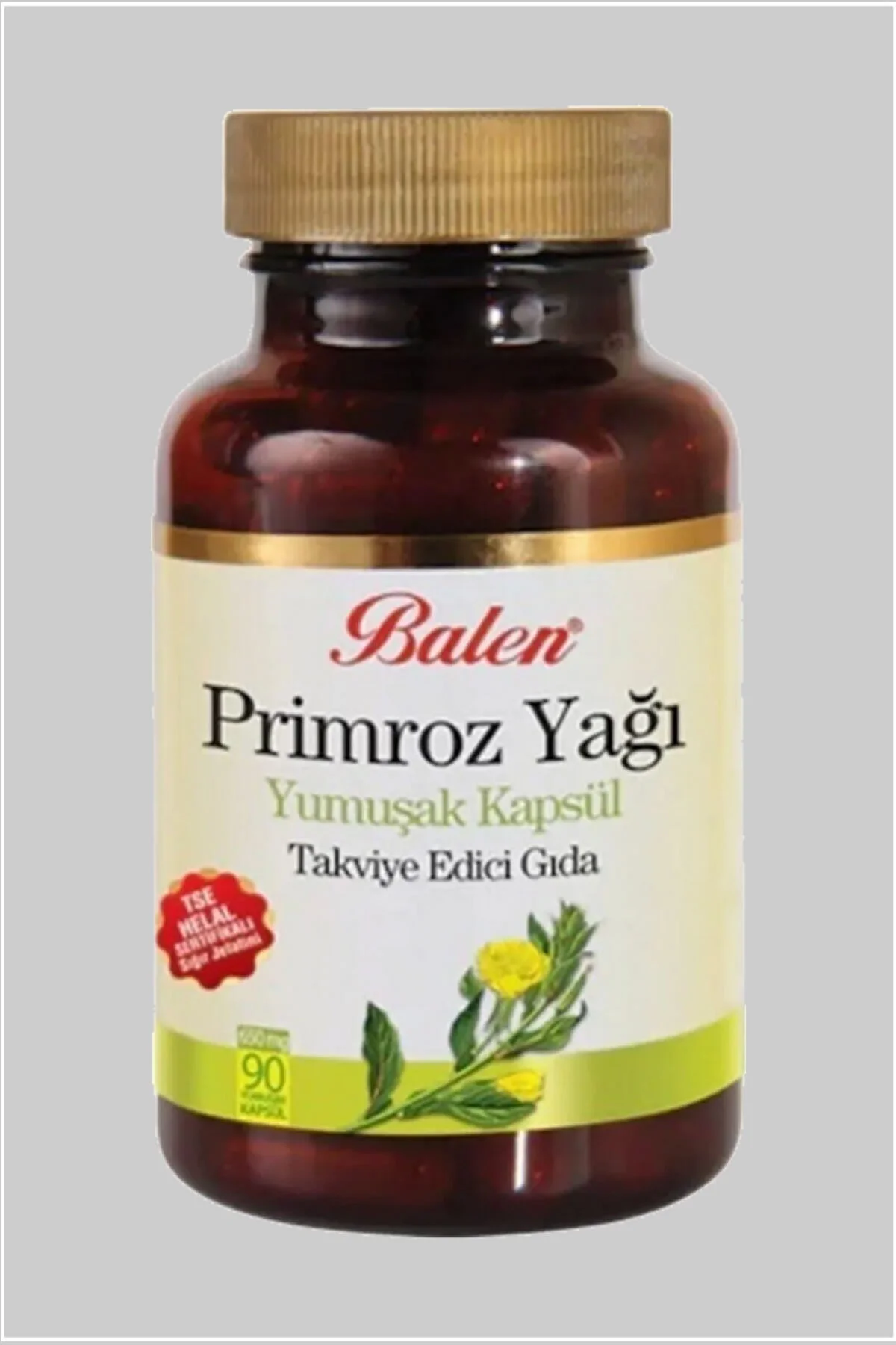Primroz Yağı Evening Primrose Oil Yum. Kap. 500 Mg X 90 Kapsül