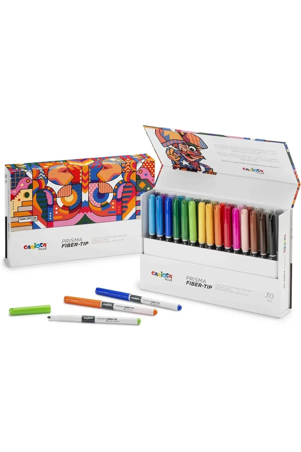 PRISMA FİBER UÇ KEÇELİ 30LU (SERT KUTU) 1185222