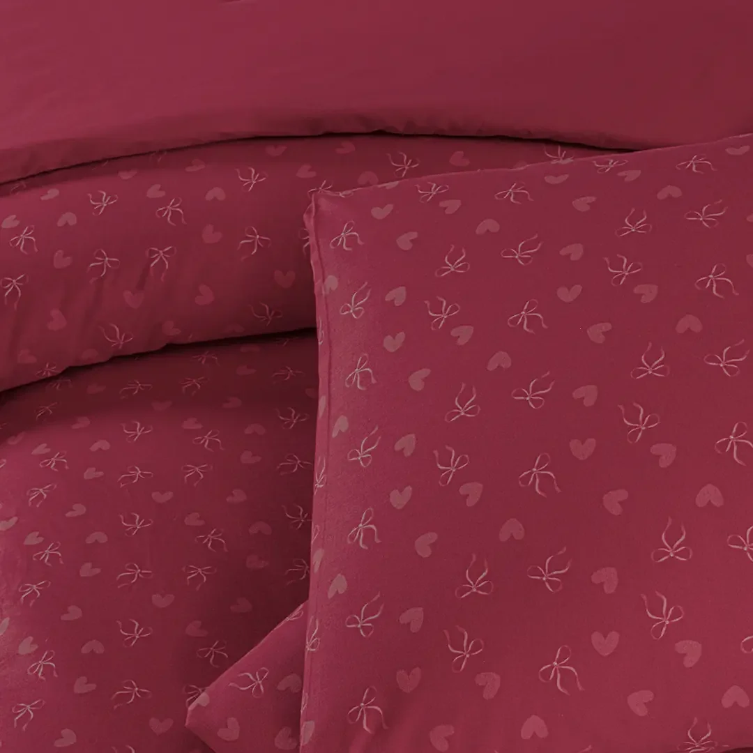 Prive Cherry Çift Kişilik Nev Takımı