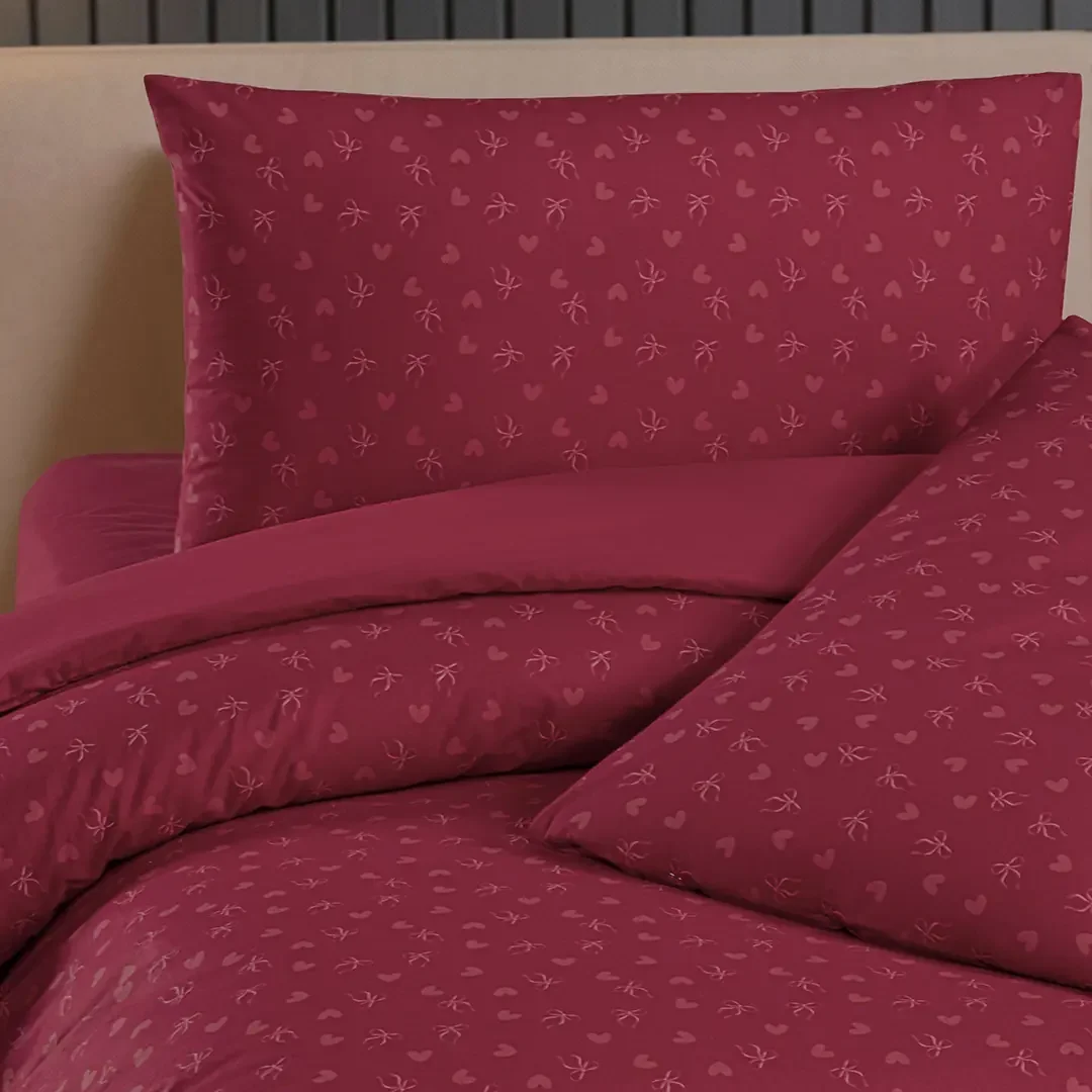 Prive Cherry Çift Kişilik Nev Takımı