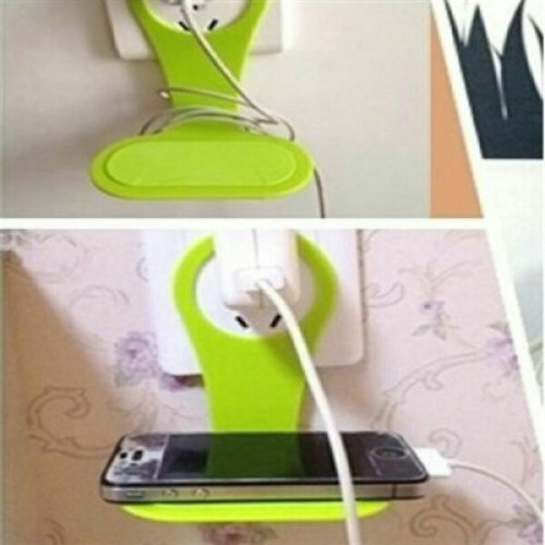 Runaway Priz Telefon Tutucu Alçak/Yüksek Prizler İçin Evrensel Şarj Stand