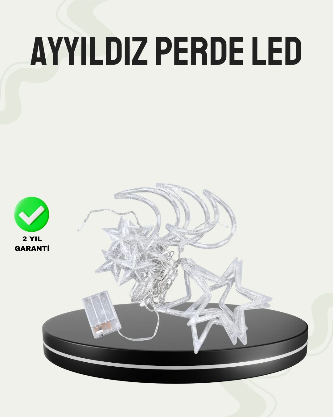 Prizli Yıldız Ay Perde LED Işık Ev ve Organizasyon Dekoru Fiyatı, Yorumları ve Özellikleri