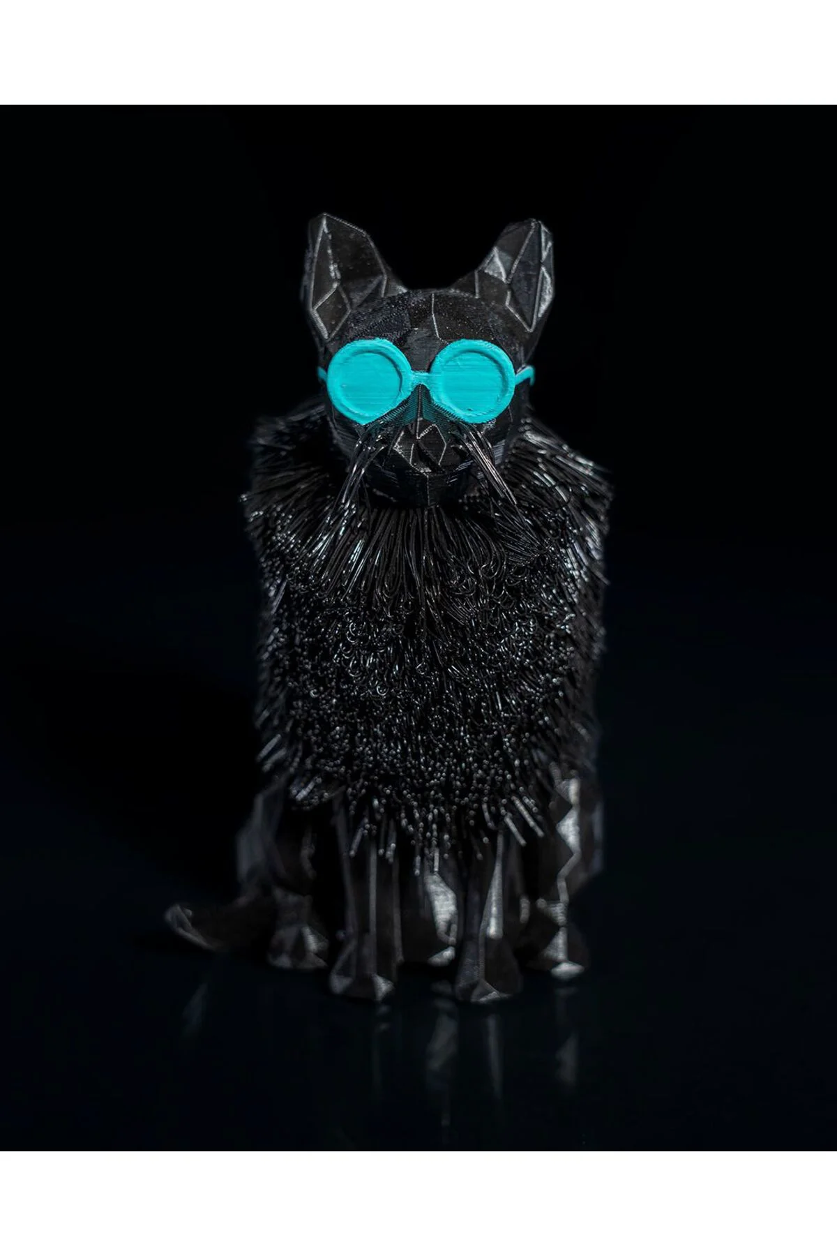 Prizma Cool Siyah Kedi Masaüstü Dekoratif Obje 13CM