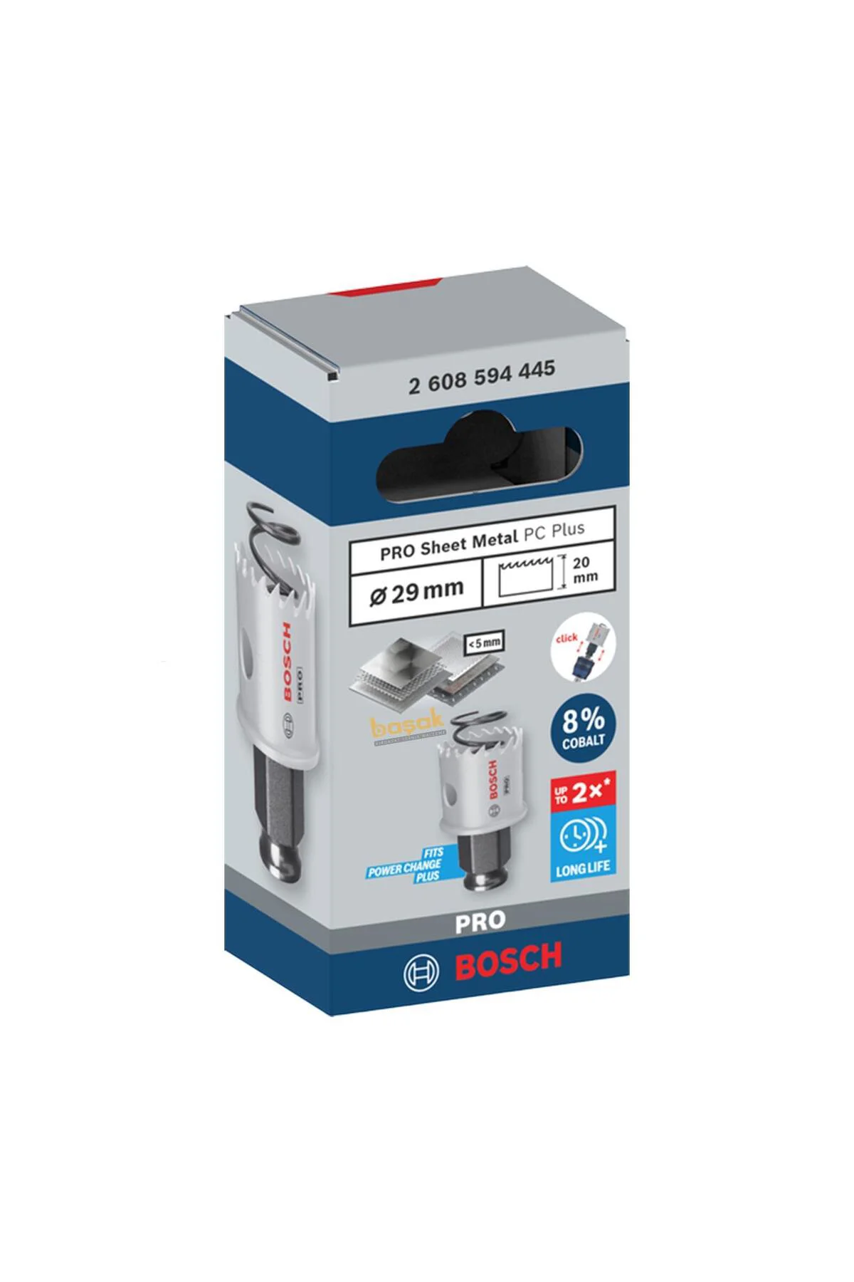 Pro 29 mm Yaylı İnox ve Çelik Kesim Panç 2608594445