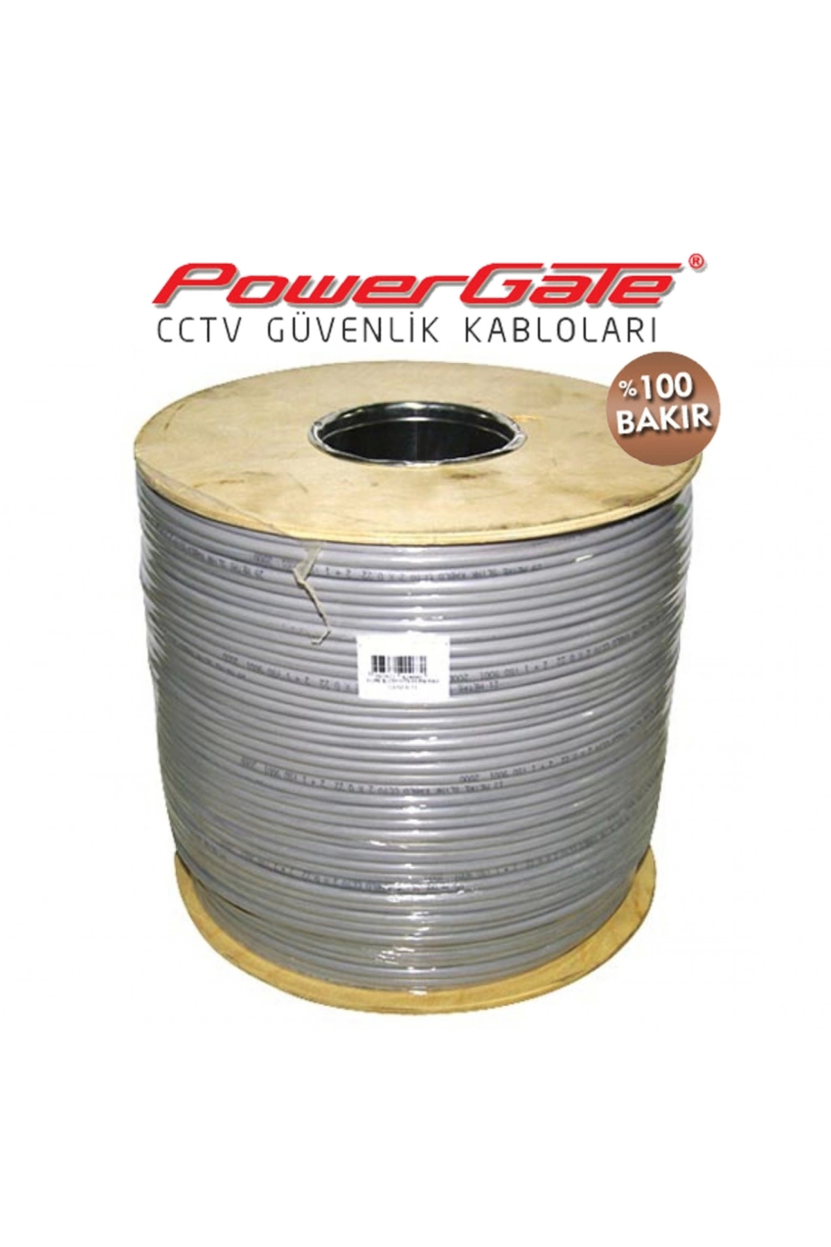 Pro 500mt, 2+1 (2x0,50+0,33) %100bakır, Cctv Güvenlik Kablosu