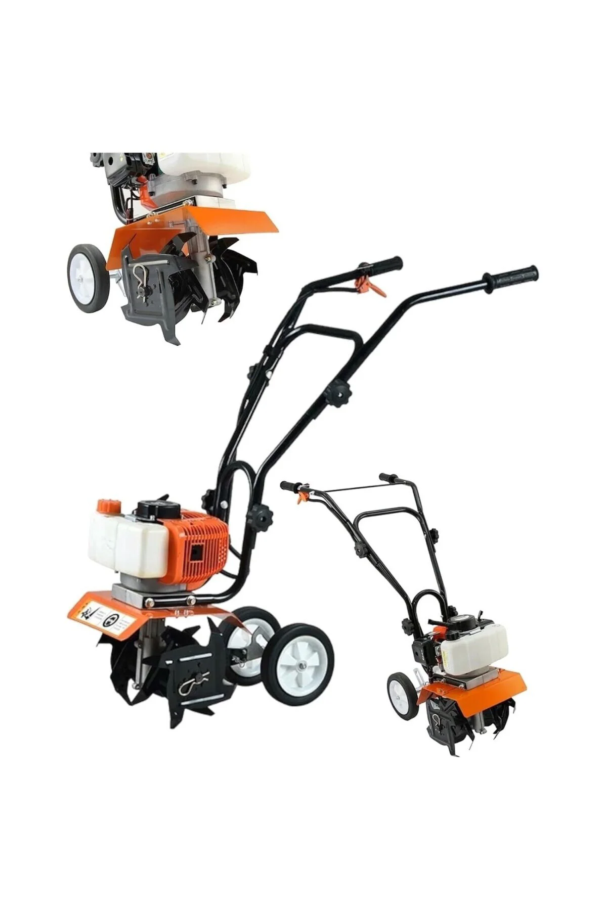 Pro Alman Seri Turbo 3 Hp Çelik Dişli Bakır Sargılı Benzinli Çapa