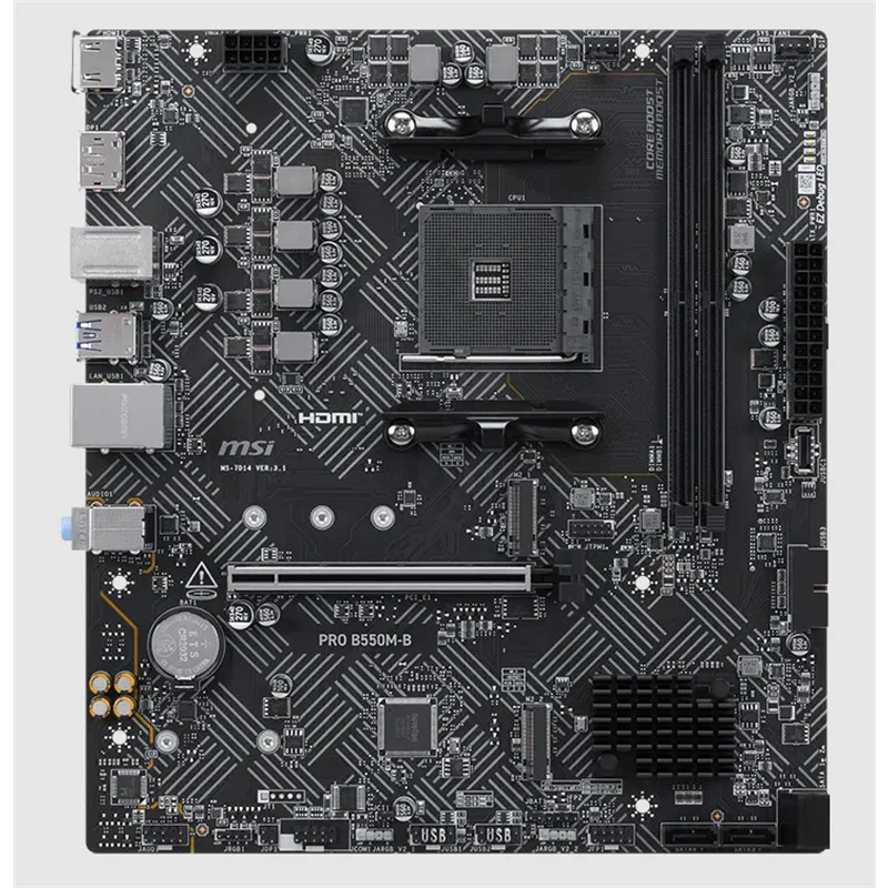 PRO B550M-B AM4 Anakart – DDR4 4600MHz, 2x M.2, HDMI, Micro ATX Fiyatı, Yorumları ve Özellikleri
