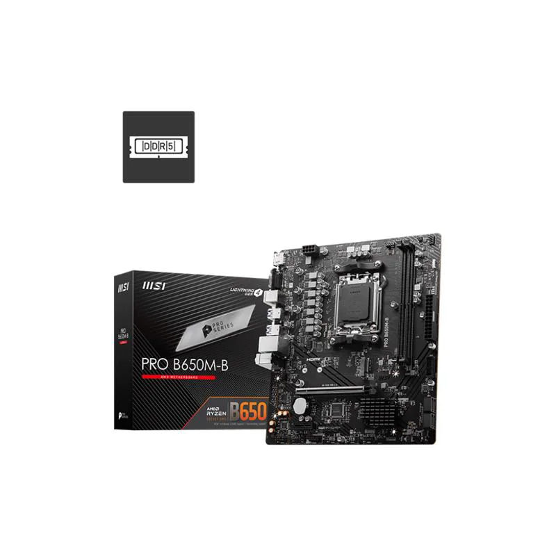 PRO B650M-B DDR5 Anakart – AM5 9000/8000/7000 Serisi ile Uyumlu, 6800MHz DDR5 Destekli Fiyatı, Yorumları ve Özellikleri