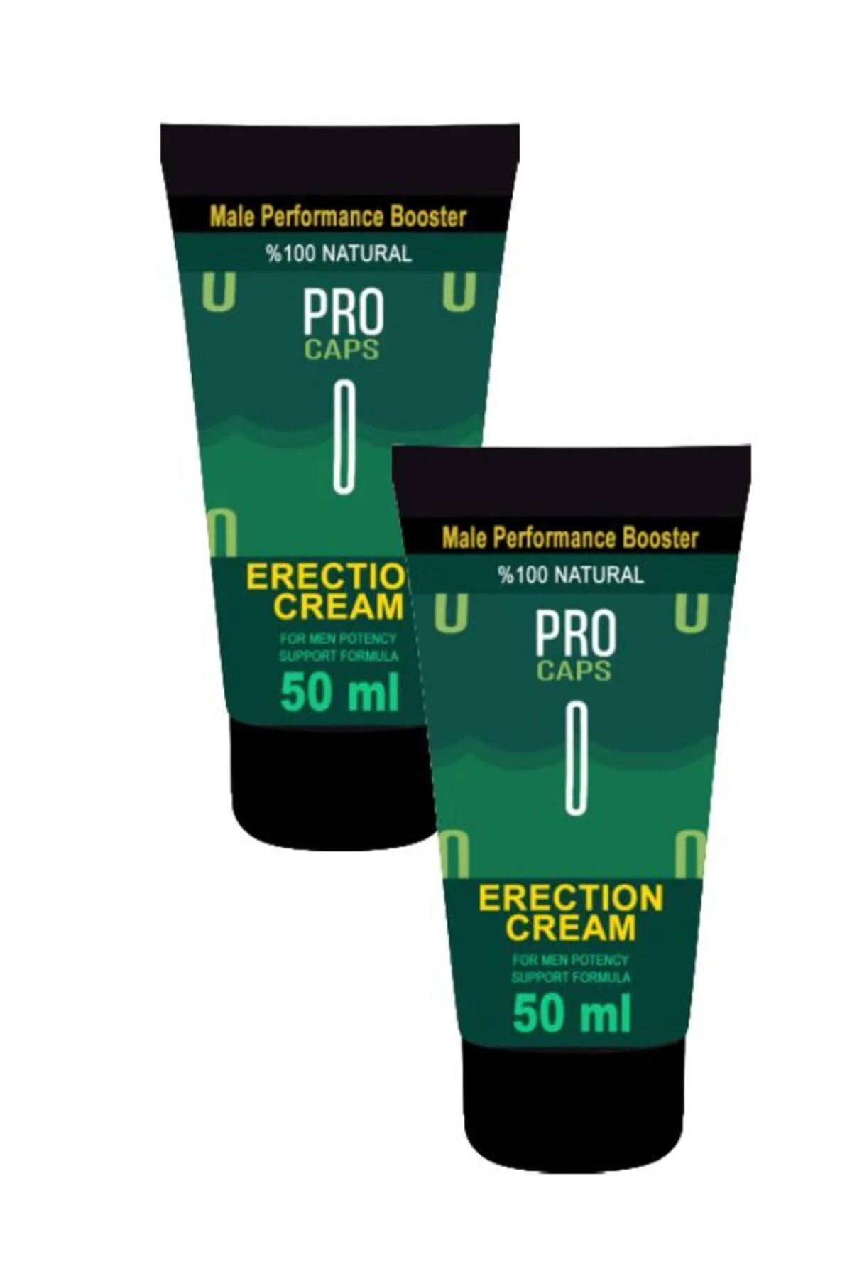 Pro Caps 0 Erkeklere Gecikmeye Etkili Krem 50 ml 2 Adet