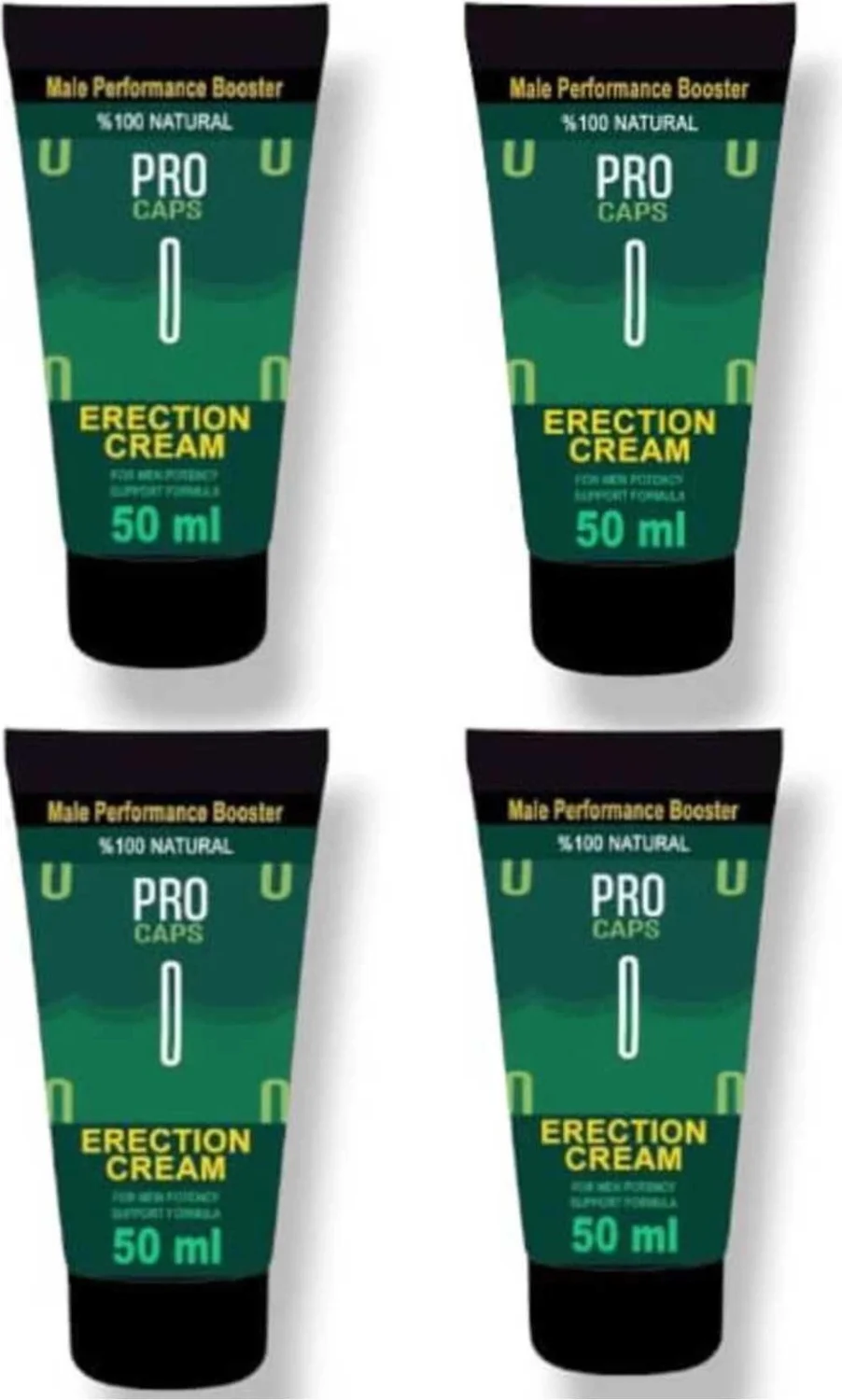 Pro Caps Cream - Erkeklere Özel Bakım Kremi 4'lü Set