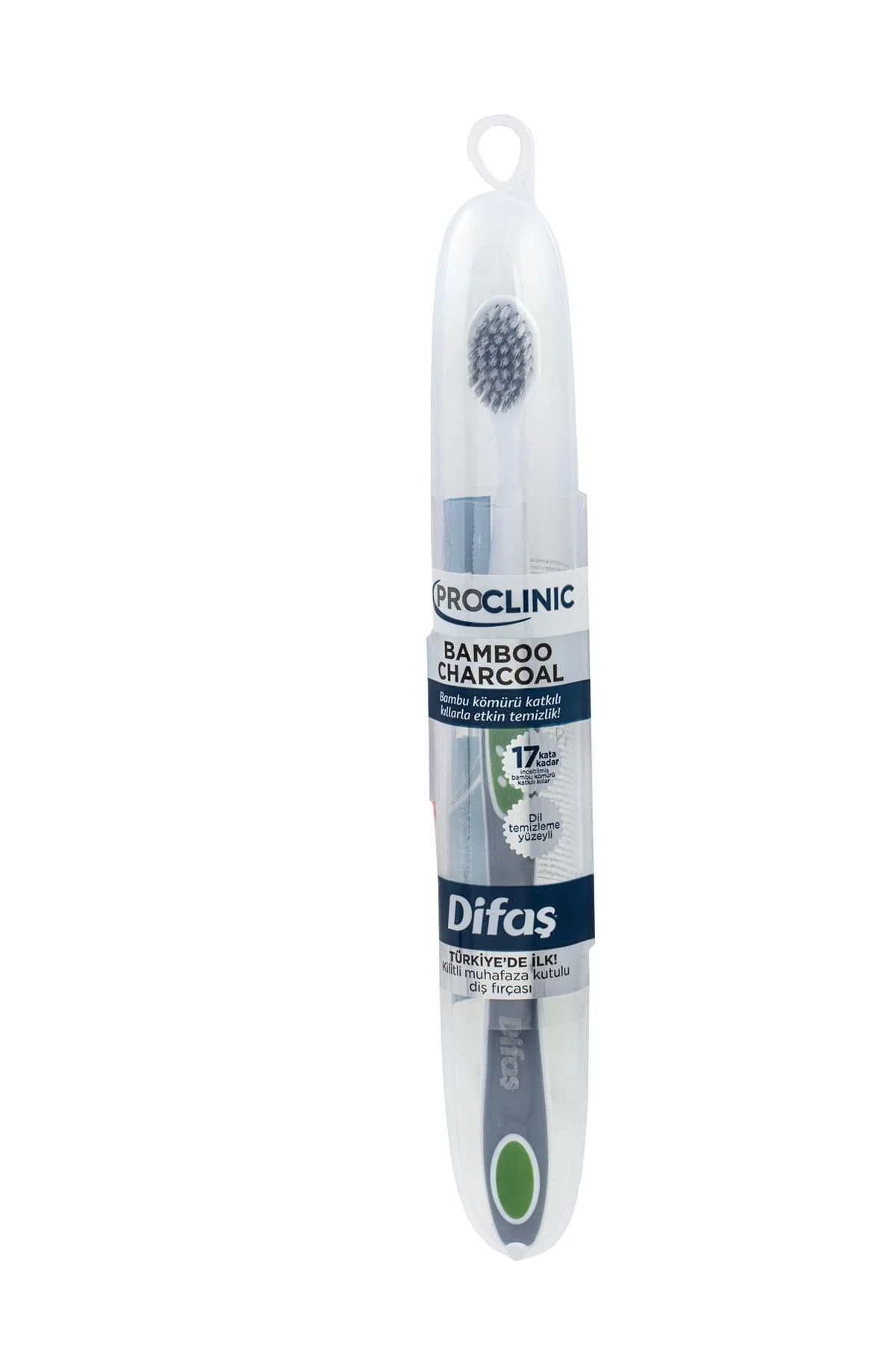 Pro Clinic Bamboo Charcoal Diş Fırçası - Muhafaza Kutulu