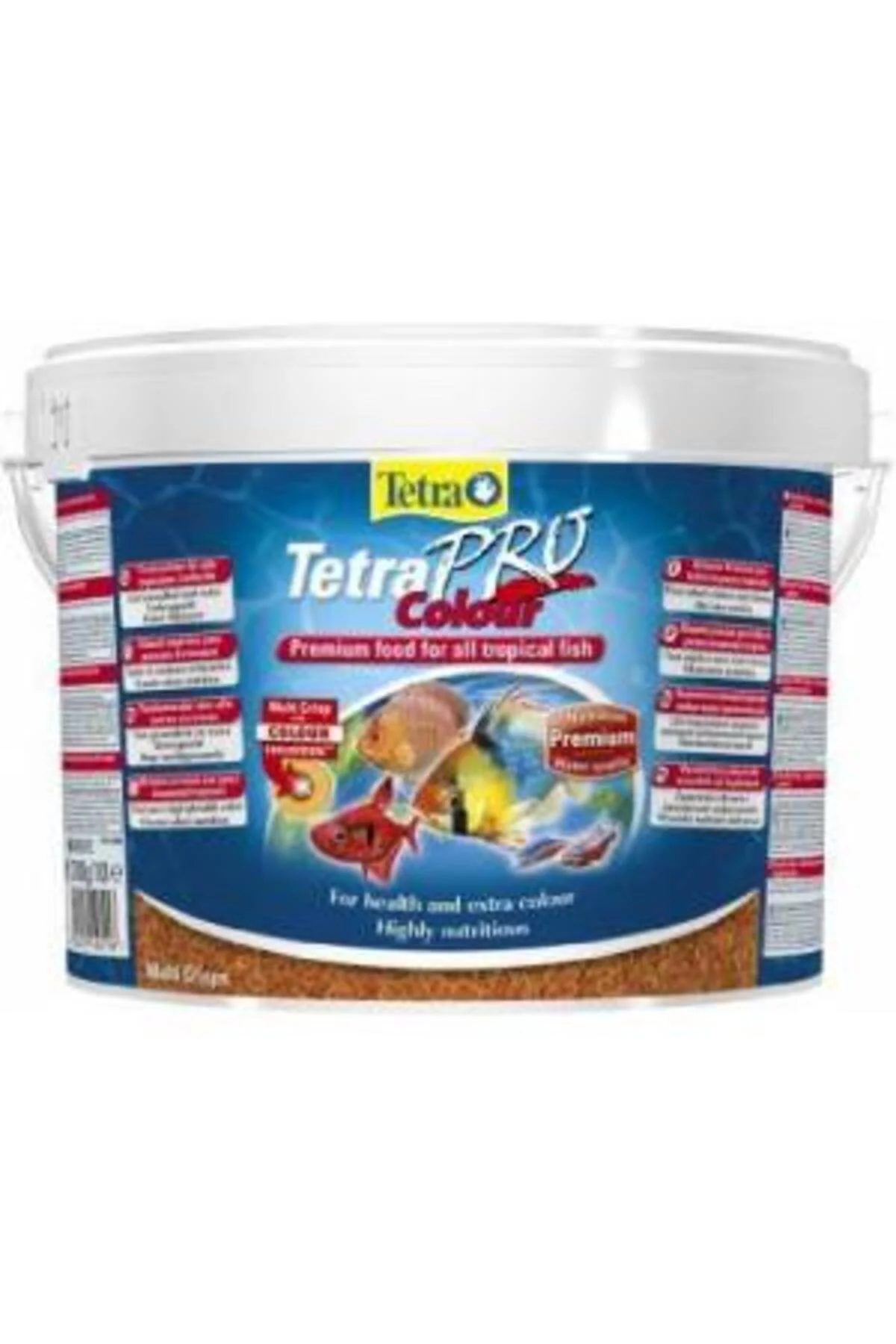 Pro Colour 10 LT 2100gr Kova Skt : 11/2027 Balık Yemi Orjinal Ana