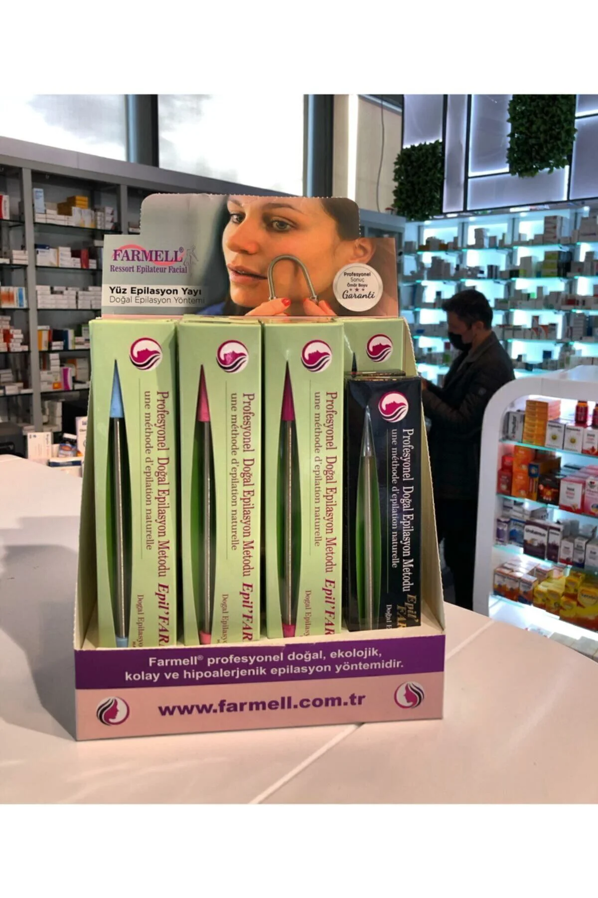 Pro Doğal Epilasyon Aleti ( Pratik Kaş,bıyık,çene,yüz Tüy Alma Ep