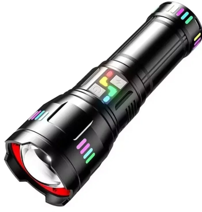 Pro F-3002 Alüminyum Tg Led Gece Şeritli Type-c Şarjlı El Feneri Pro F-3002 Alüminyum Tg Led Gece Şeritli Type-c Şarjlı El Feneri