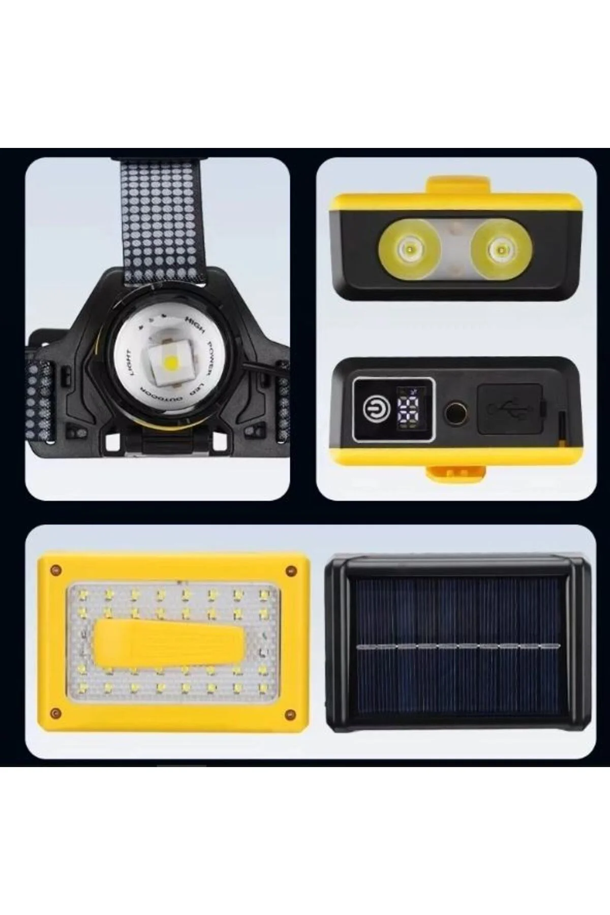 Pro F-3003 Alüminyum Pm10-tg Led Type-c Powerbank Ve Solar Şarjlı Pro F-3003 Alüminyum Pm10-tg Led Type-c Powerbank Ve Solar Şarjlı
