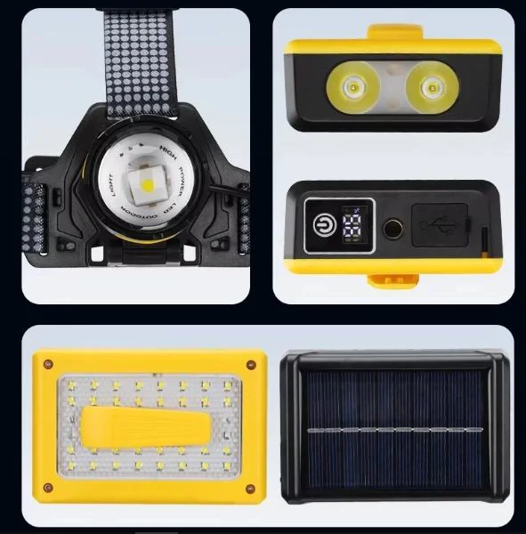Pro F-3003 Solar Şarjlı Kafa Feneri – Type-C Powerbank Özellikli PM10-TG LED Kamp Feneri Fiyatı, Yorumları ve Özellikleri