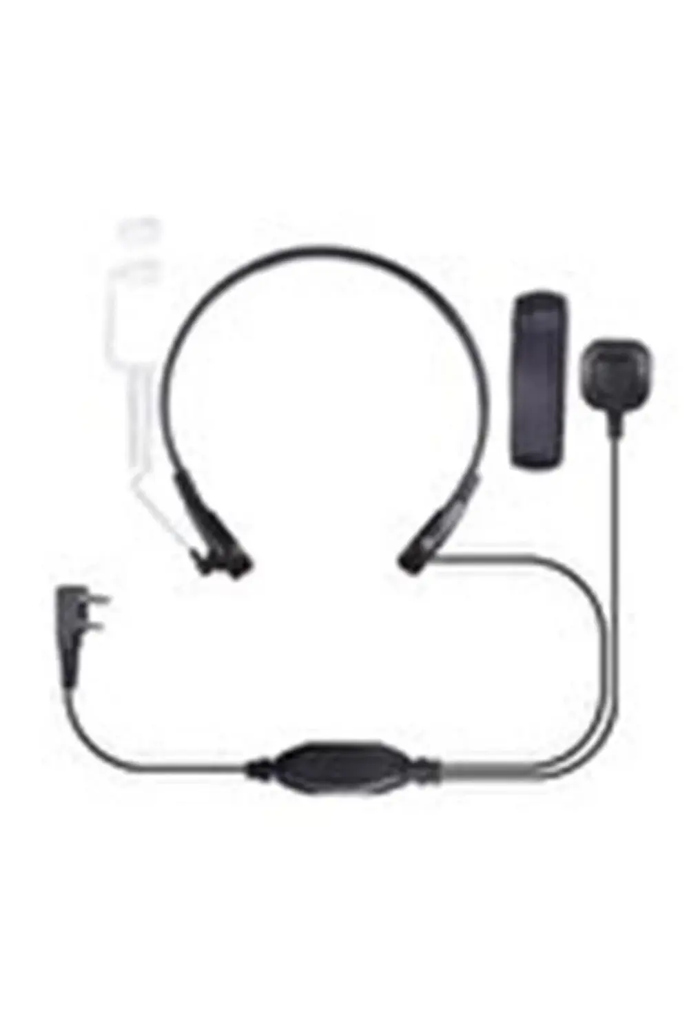 Pro Gizlenebilir El Telsizi Şeffaf Akustik Mikrofon Kulaklık