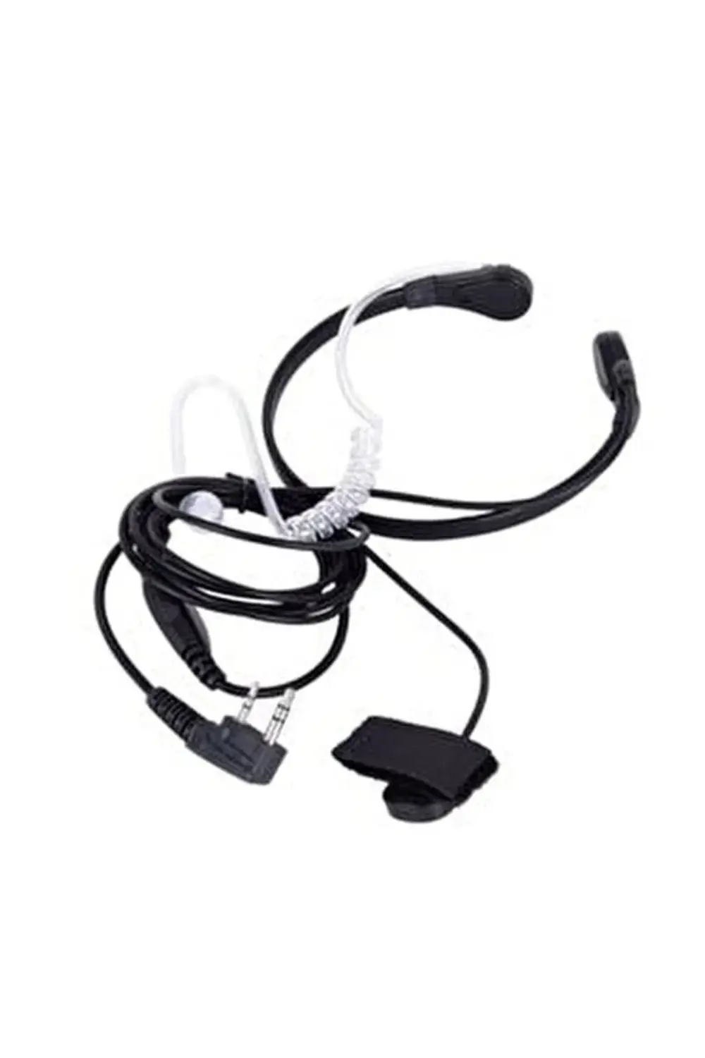 Pro Gizlenebilir El Telsizi Şeffaf Akustik Mikrofon Kulaklık