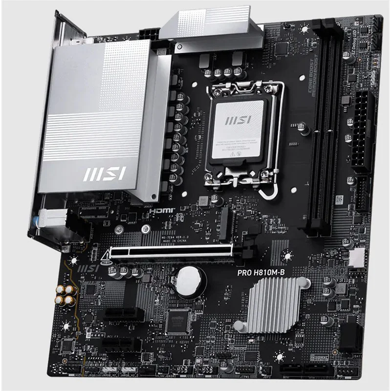 PRO H810M-B DDR5 Anakart – Intel 1851 Pin, 6400MHz RAM Desteği, M.2 & Micro ATX Fiyatı, Yorumları ve Özellikleri