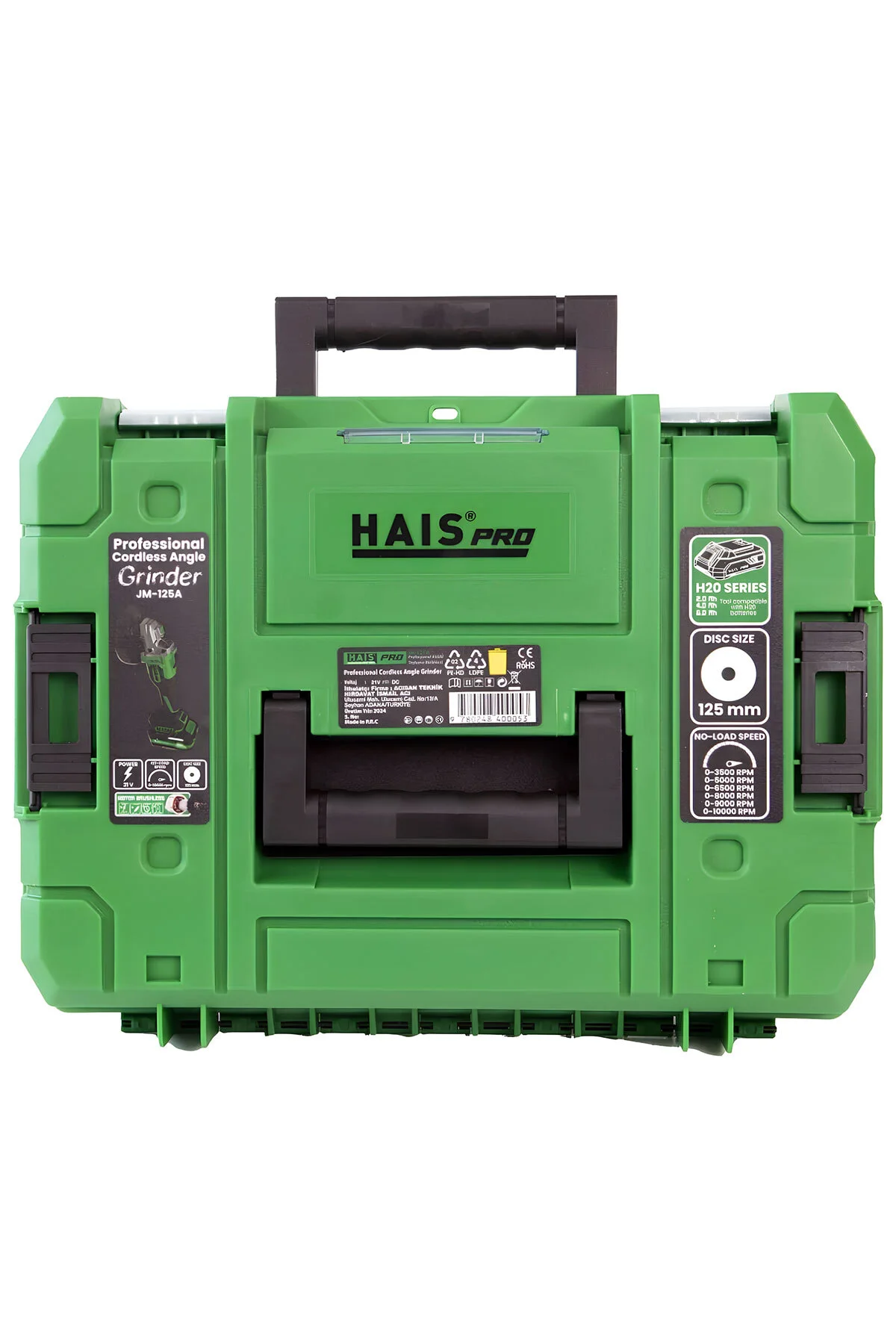 PRO JM-125A Çift Akülü 6 Kademeli Taşlama Makinesi 125 mm 1000 Wa