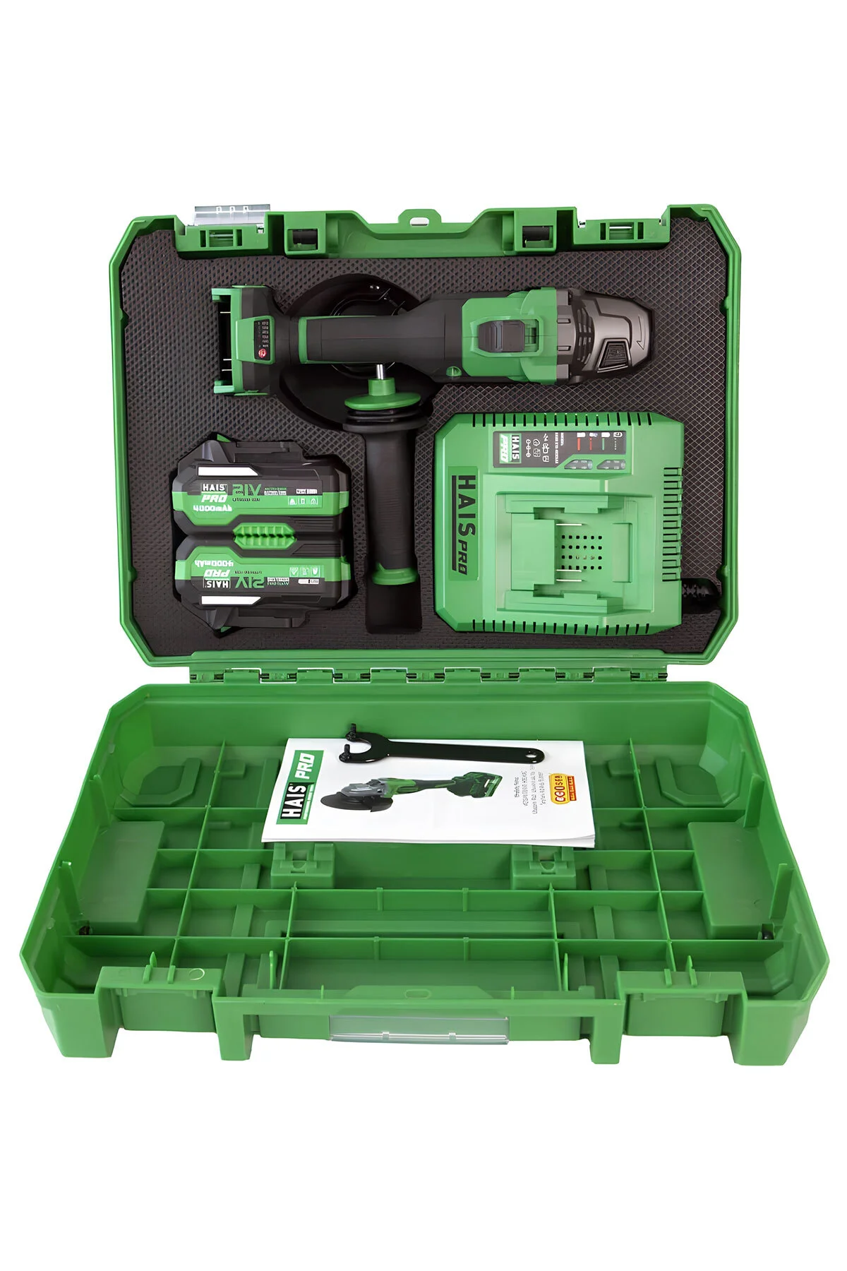 PRO JM-125A Çift Akülü 6 Kademeli Taşlama Makinesi 125 mm 1000 Wa