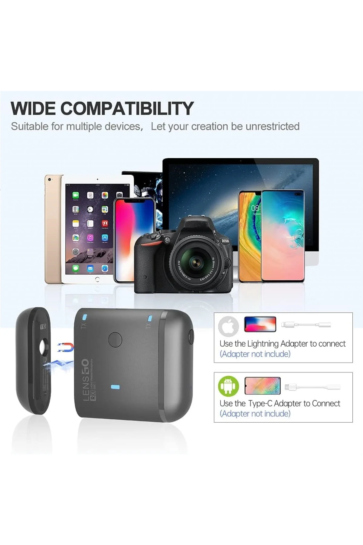 Pro Lensgo 318C2 Mıknatıslı Mikrofon