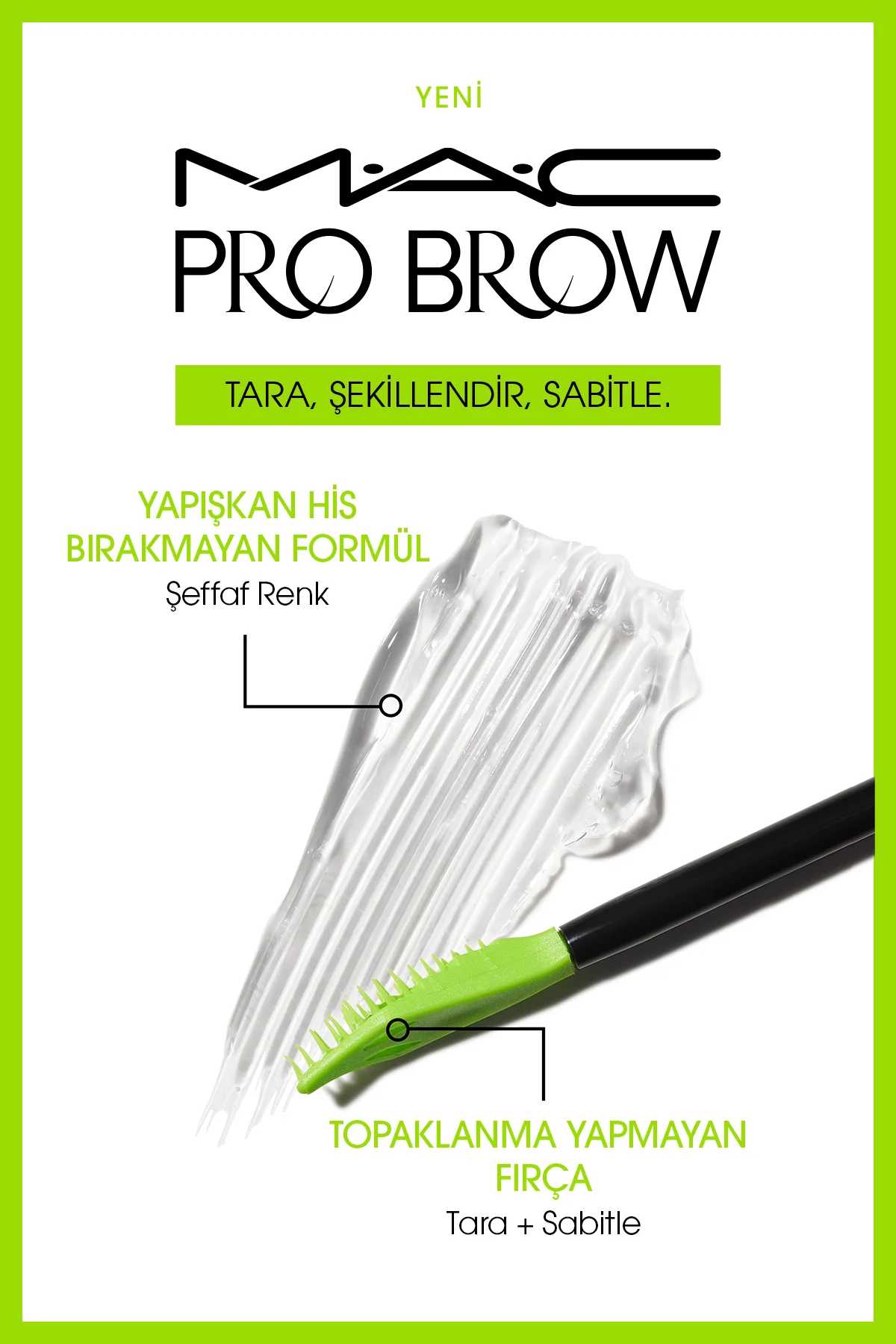 Pro Locked Brow Gel - Clear 12 Saate Kadar Kalıcı Dökülme Yapmaya