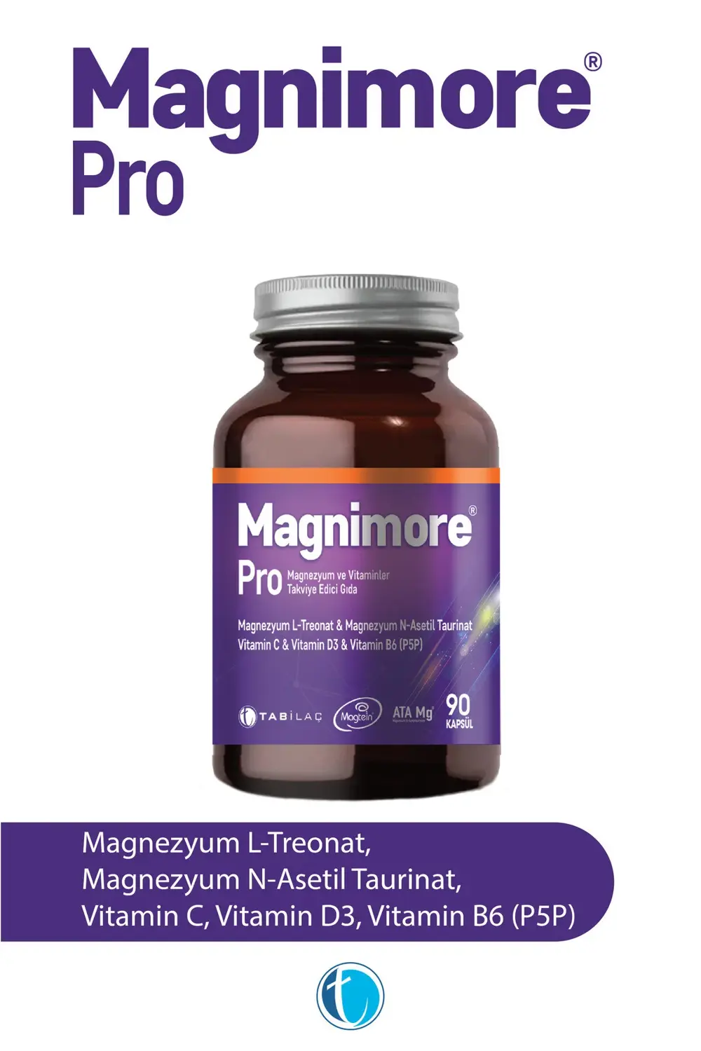 Pro Magnezyum Ve Vitaminler Takviye Edici Gıda 90 Kapsül 86801330